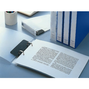 リヒトラブ リングファイル(カドロック&ツイストリング) A4ヨコ 青 10冊 1箱(10冊) F881848-F-874U-8-イメージ2