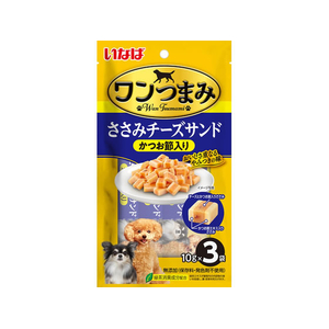 いなば ささみチーズサンド かつお節 3袋 FCJ253C-イメージ1