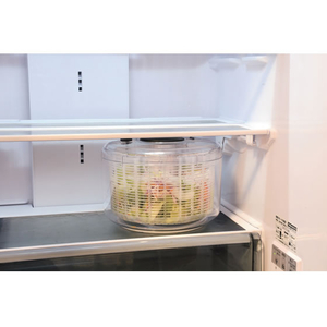 パール金属 ガジェコン ワンプッシュ 野菜水切り器 4.2L FCJ881D-CC-1152-イメージ6