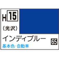 GSIクレオス 水性ホビーカラー H-15 インディブルー(青) H15ｲﾝﾃﾞｲﾌﾞﾙ-N