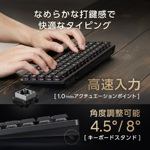 ASUS ProArt Keyboard KD300 ブラックエアロライト PROART_KEYBOARD_KD300-イメージ12