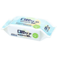 昭和紙工 口腔ケアウェットシート 50枚 FCF935A