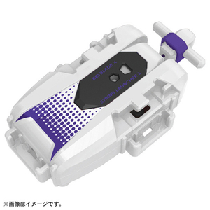 タカラトミー BX-56 ストリングランチャーL ホワイト×バイオレット BX56ｽﾄﾘﾝｸﾞﾗﾝﾁﾔ-LﾎﾜｲﾄVIO-イメージ1