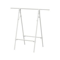 アイリスオーヤマ ふとん干しスタンドタイプ スリム ホワイト FCF158S-FSA-70SR