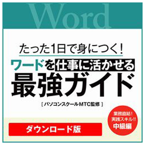 リオ 1日で身につく! ワードを仕事に活かせる最強ガイド　[Win/Mac ダウンロード版] DLﾜ-ﾄﾞｦｼｺﾞﾄﾆｲｶｾﾙｻｲｷﾖｳGDL-イメージ1