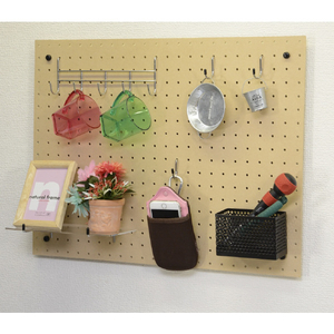 光（ＴＮ） パンチングボード　無地（ＭＤＦ）　６００Ｘ４５０Ｘ３ｍｍ PGBDN-4560-イメージ2