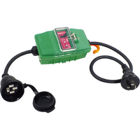 エスコ 三相200V/19A/0.7m過負荷・漏電保護タップ FCJ426M-EA815GB-6