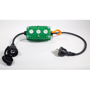 エスコ 三相200V/19A/0.7m過負荷・漏電保護タップ FCJ426M-EA815GB-6-イメージ3