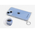 PHONECKLACE iPhone 14 Plus用チェーンショルダーストラップ付きクリアケース シルバー PN23892I14MSV-イメージ12