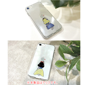 AKAN iPhone SE(第3世代)/SE(第2世代)用クリアケース ファンタジー アリス AK18892I9-イメージ15