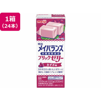 明治 メイバランスブリックゼリー あずき味 220g×24本 FCJ407E