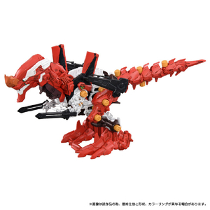 30周年を迎えるエヴァンゲリオンとゾイドがコラボレーション!ネルフによってカスタムを施されたゼノレックスがエヴァと共に第三新東京市を守る世界観を表現。 ●エヴァンゲリオン2号機を模した装備を施されたゼ