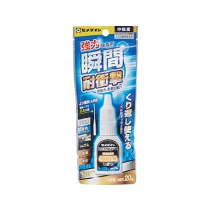 セメダイン 瞬間接着剤3000D×L耐衝撃 高粘度型超強力耐衝撃 高粘度型(液状)､ボトルタイプ透明20150秒以下- FC446EJ-3749011-イメージ1