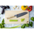 ZWILLING MIYABI 5000MCD-B Santoku 180 ブラウン Z1035-640-0-イメージ2