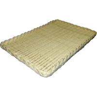 萬洋 籐製 角皿 16-724 430×280×H20 FC984LN-5360600