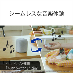 SONY ワイヤレスポータブルスピーカー LinkBuds Speaker ライトグレー SRS-LS1 H-イメージ4