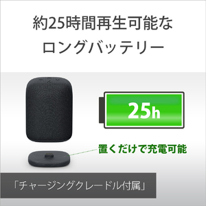 SONY ワイヤレスポータブルスピーカー LinkBuds Speaker ライトグレー SRS-LS1 H-イメージ5