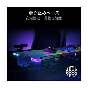 RAZER ゲーミングマウスパッド Firefly V2 Pro RZ02-04920100-R3M1-イメージ3