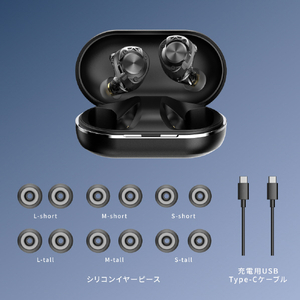 AVIOT AVIOT トゥルーワイヤレスイヤホン ドーンネイビー TE-W2-NV-イメージ6