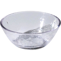 関東プラスチック工業 リップル 丸小鉢 KB-122 クリア FC918LF-2481700