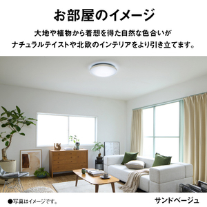 パナソニック LEDシーリングライト カラーフレームシリーズ　アースカラー HH-CN0847A-F-イメージ11