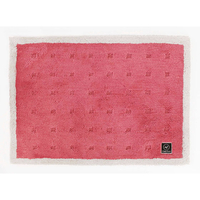 オカ 乾度良好バスマット クリーンフット 50×70cm ピンク FCB1444