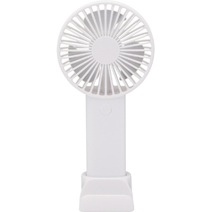 AXCEL USB充電式スタンド付きファン ホワイト AXL-737-イメージ2