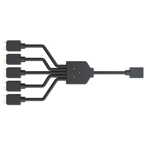 クーラーマスター 分岐ケーブル Addressable RGB 1-to-5 Splitter Cable MFX-AWHN-1NNN5-R1-イメージ1