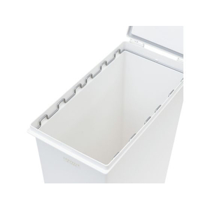 天馬 スリム ゴミ箱 45L 防臭 フタ パッキン付 大容量 ホワイト FCE450W-ELP-SP45DEO-イメージ7