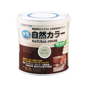 アトムサポート 水性アトム自然カラー 0.7L グラスグリーン FCB166H-イメージ1