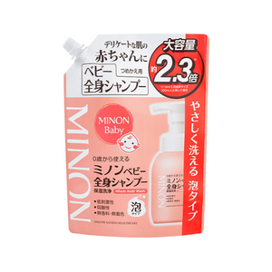 第一三共ヘルスケア ミノン ベビー全身シャンプー 泡 詰替用 大容量700mL FCJ435C-イメージ1