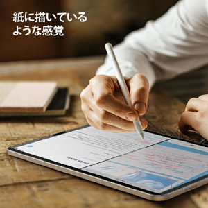 ESR iPad Air 11インチ(M3/M2)用マグネット式ペーパーテクスチャーフィルム ES26894-イメージ4