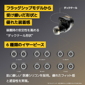 AVIOT AVIOT トゥルｰワイヤレスイヤホン ピエール中野 ブラック TE-W2-PNK-イメージ14
