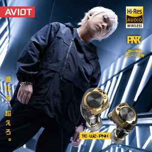AVIOT AVIOT トゥルｰワイヤレスイヤホン ピエール中野 ブラック TE-W2-PNK-イメージ7