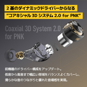 AVIOT AVIOT トゥルｰワイヤレスイヤホン ピエール中野 ブラック TE-W2-PNK-イメージ9