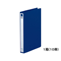 リヒトラブ リングファイル(カドロック&ツイストリング)A4タテ 青 10冊 1箱(10冊) F881852-F-877U-8