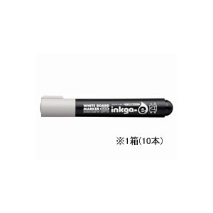コクヨ ホワイトボードマーカーインクガイイスタンダードタイプ中字 黒 10本 1箱(10本) F838057-PM-BN102D-イメージ1