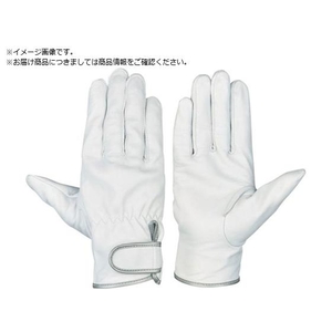 シモン ヤギ革手袋 袖口マジックタイプ GT-717 白 LL GT-717-LL FC460YY-2184047-イメージ1
