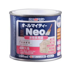 アトムサポート 水性オールマイティーネオ 200mL シルバー FCB225H-イメージ1