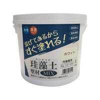 フジワラ化学 珪藻土 壁材MIX 3kg ホワイト FCE992Z