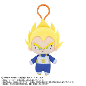 バンダイヌイ プラフックつきChibiぬいマスコット 超サイヤ人ベジータ 超サイヤ人ベジータ CHIBIﾇｲﾏｽｺﾂﾄSｻｲﾔｼﾞﾝﾍﾞｼﾞ-ﾀ-イメージ1