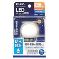 エルパ LED電球 E26口金 全光束55lm(1．4W装飾電球 ミニボールタイプ) 電球色相当 elpaball mini LDG1L-G-GWP251