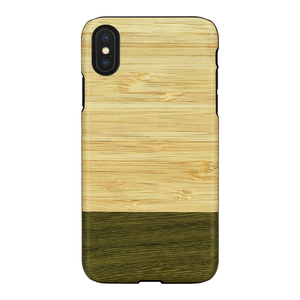 Man & Wood iPhone XS Max用天然木ケース Bamboo Forest I13895I65-イメージ1