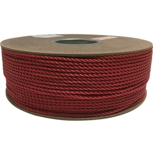 ユタカメイク ポリエチレンロープドラム巻 4mm×200m レッド FC944HS-7947801-イメージ1