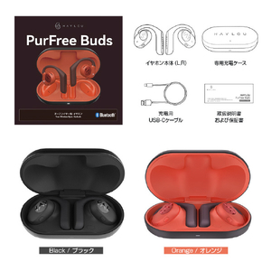 HAYLOU オープンイヤーイヤホン Purfree Buds OW01 ブラック HL-OW01BK-イメージ16