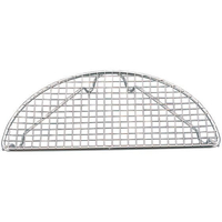 江部松商事 EBM/18-8 半月 とんかつアミ 大(200×100) FC353LY-8468200