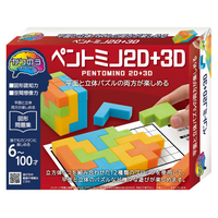HANAYAMA かつのう ペントミノ2D+3D ハナヤマ ｶﾂﾉｳﾍﾟﾝﾄﾐﾉ2D3DR
