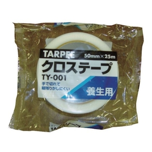 萩原工業 ターピー養生クロステープ 50mm×25m クリア FC142GC-4139933-イメージ2