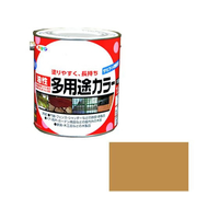 アサヒペン 油性多用途カラー 1.6L ライトカーキー FC523NS