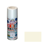 アサヒペン 水性多用途スプレー 300ml アイボリー FC033NS